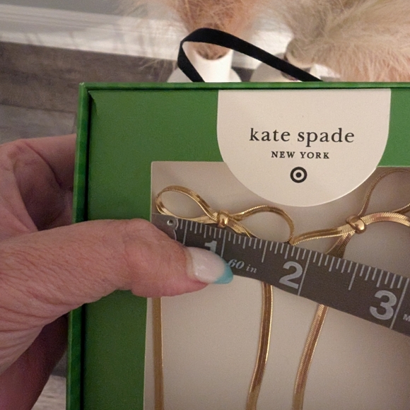 Kate Spade Gold Bow Earrings - Picture 4 of 4
